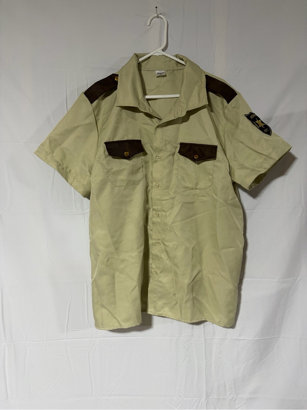 Mens Sherrifs Dept Costume Shirt